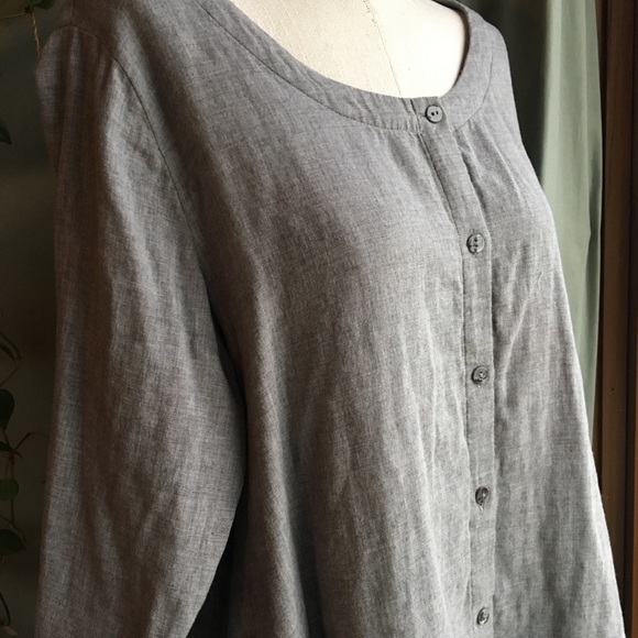 J. JILL Pure Petite Cotton Swing Top - Picture 5 of 8